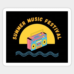 Summer music festival Magnet